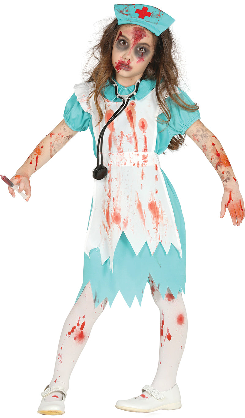 Zombie Nurse Childs Costume