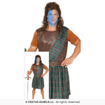 Adults Scottish Warrior Costume