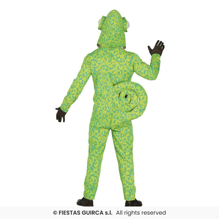 Adults Deluxe Green Chameleon Costume