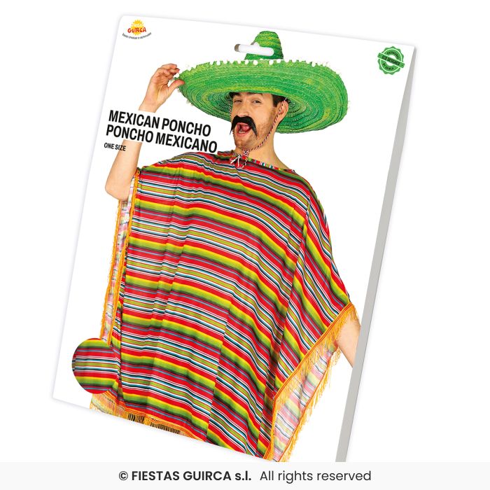 Adults Mexican Poncho