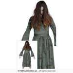 Ladies Grey Hair Phantom Dress