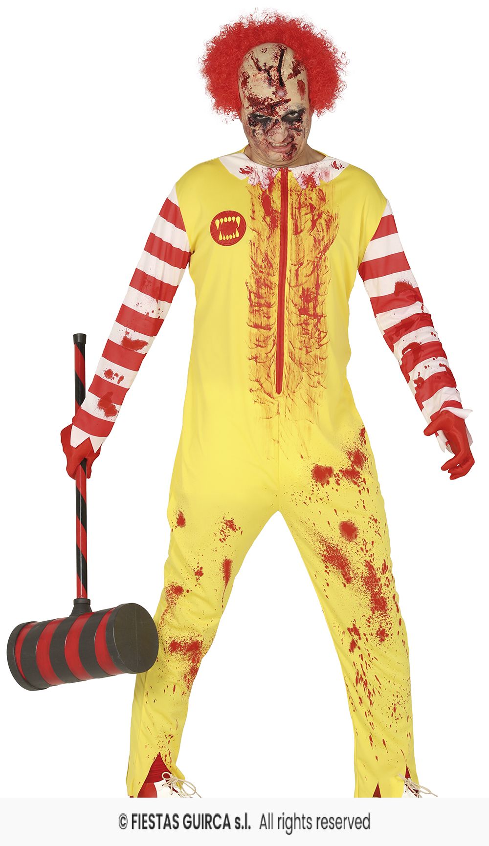 Burger Clown Adults Costume