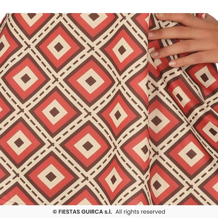 Ladies 70s Disco Dress