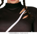 Ladies Black Cat Jumpsuit Costume