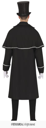 Men's Silver Vampire Costume