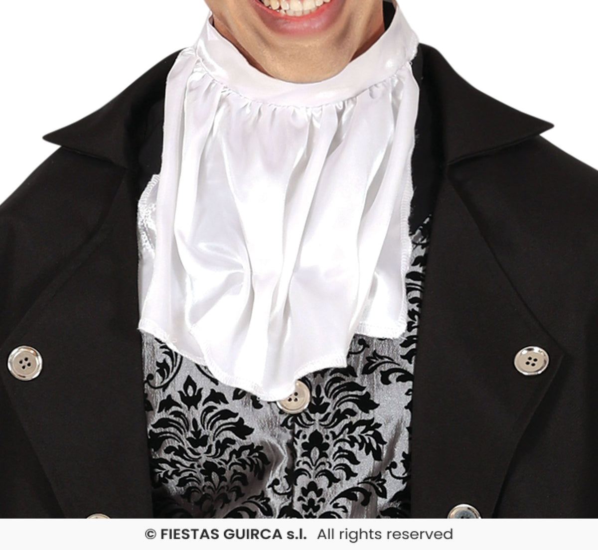 Men's Silver Vampire Costume