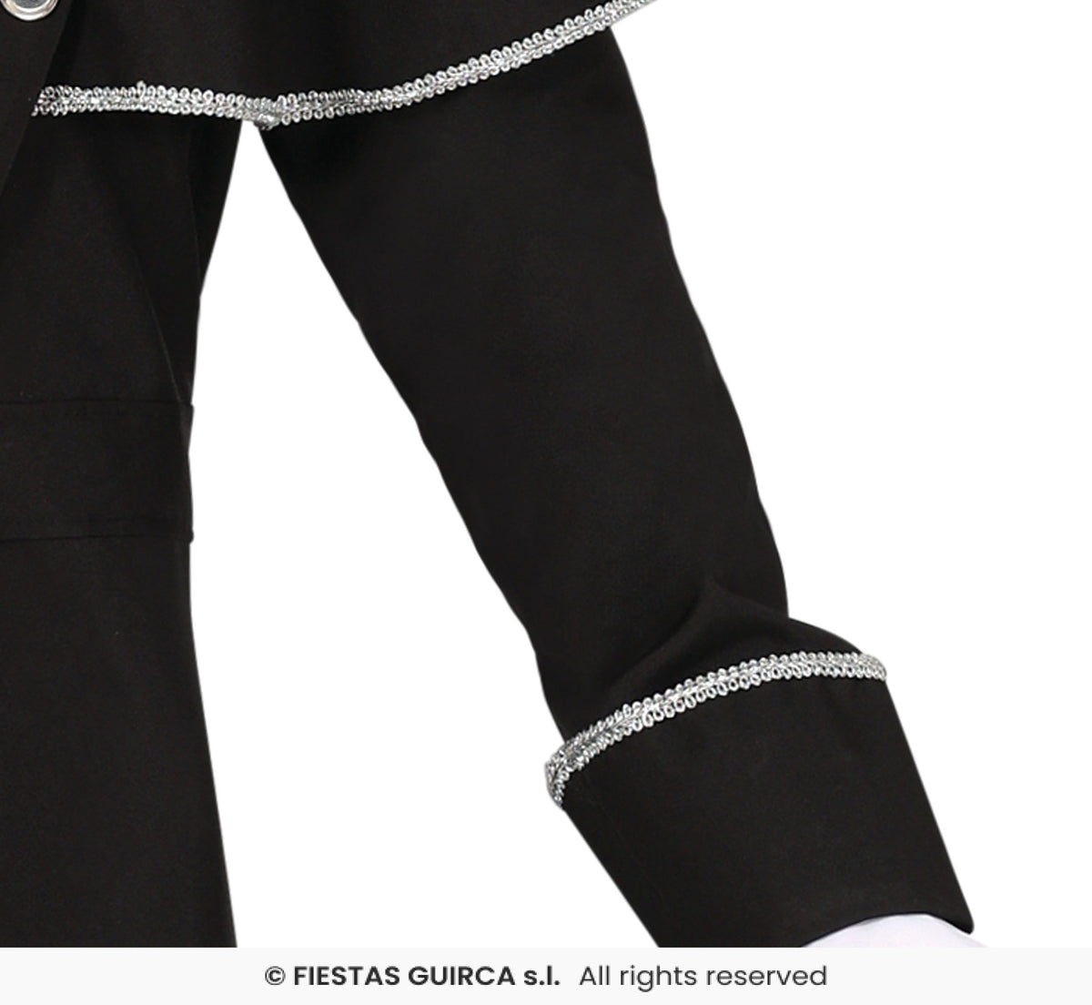 Men's Silver Vampire Costume