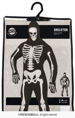 Adult Skeleton Jumpsuit Costume