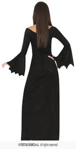 Black Gothic Madame Dress