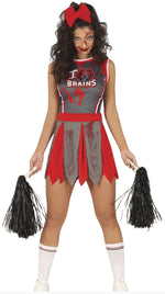 Ladies Zombie Cheerleader Costume
