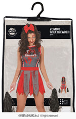 Ladies Zombie Cheerleader Costume