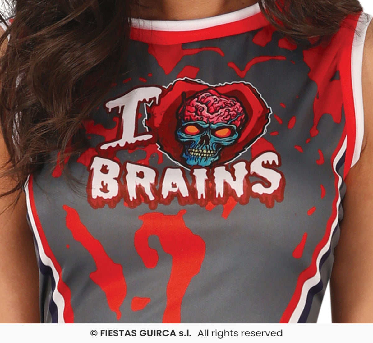 Ladies Zombie Cheerleader Costume