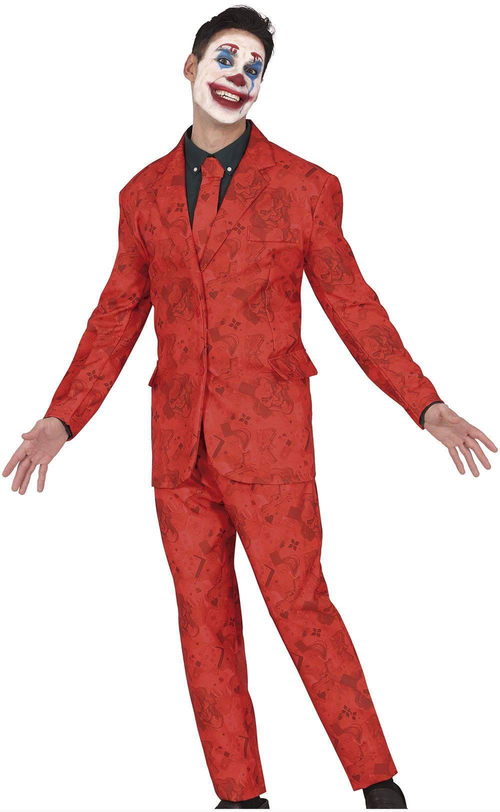 Red Mr. Smile Suit