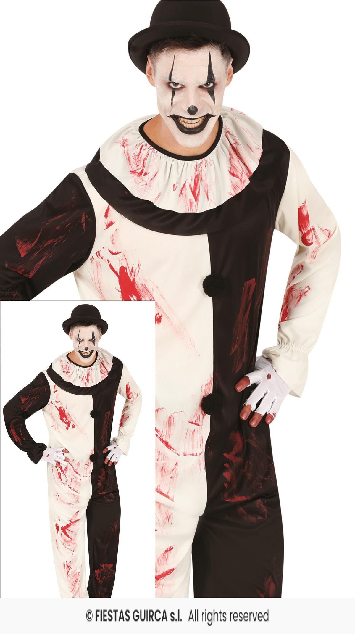 Adults Terrorific Clown Costume