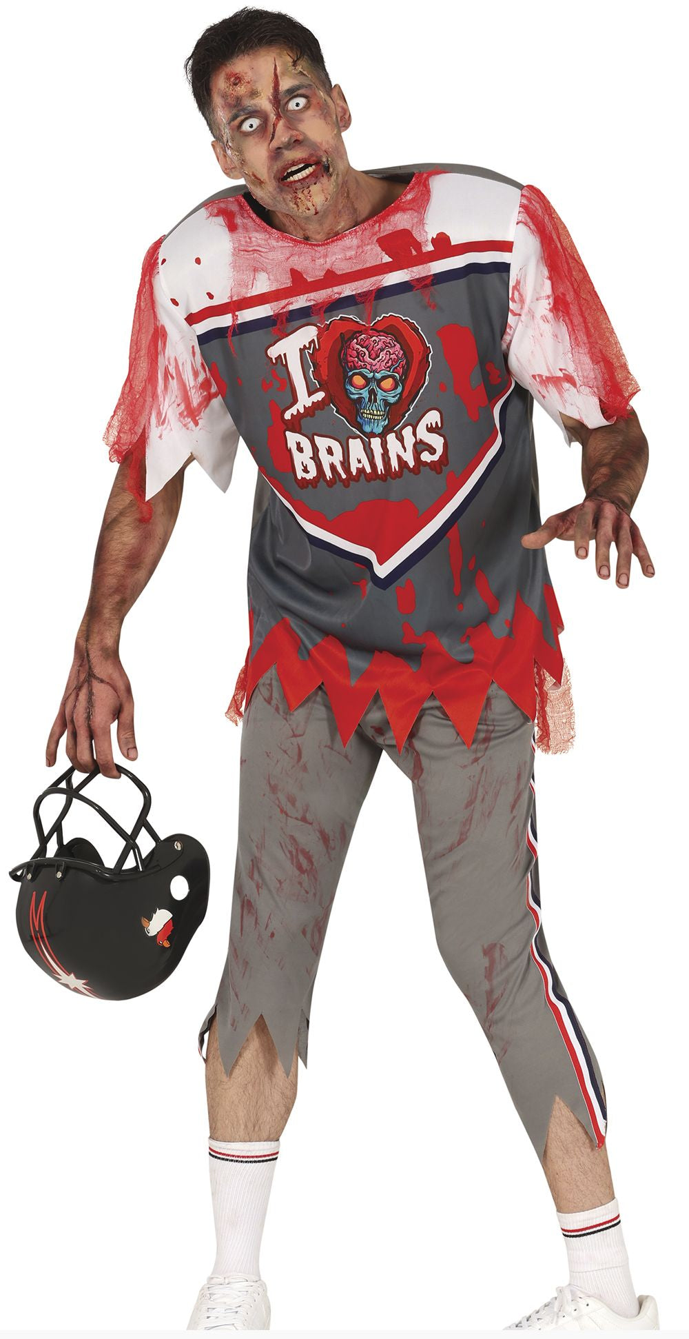 Adults Zombie Rugby Player Costume