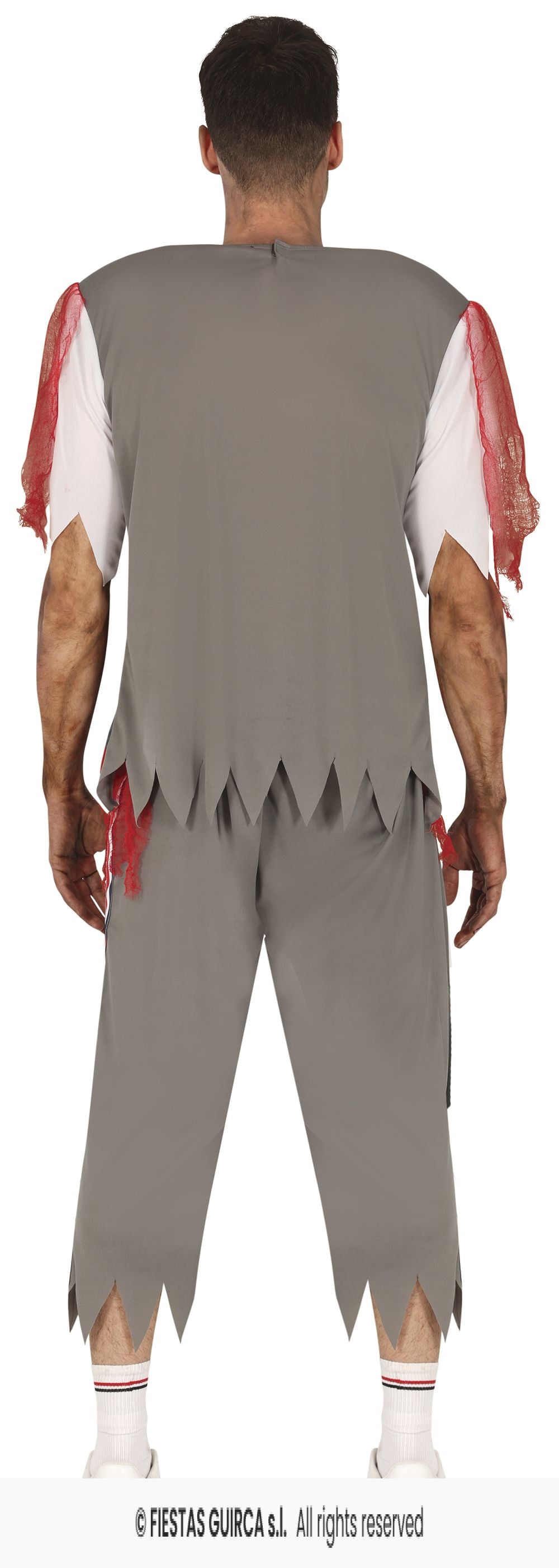 Adults Zombie Rugby Player Costume