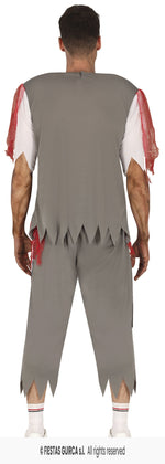 Adults Zombie Rugby Player Costume