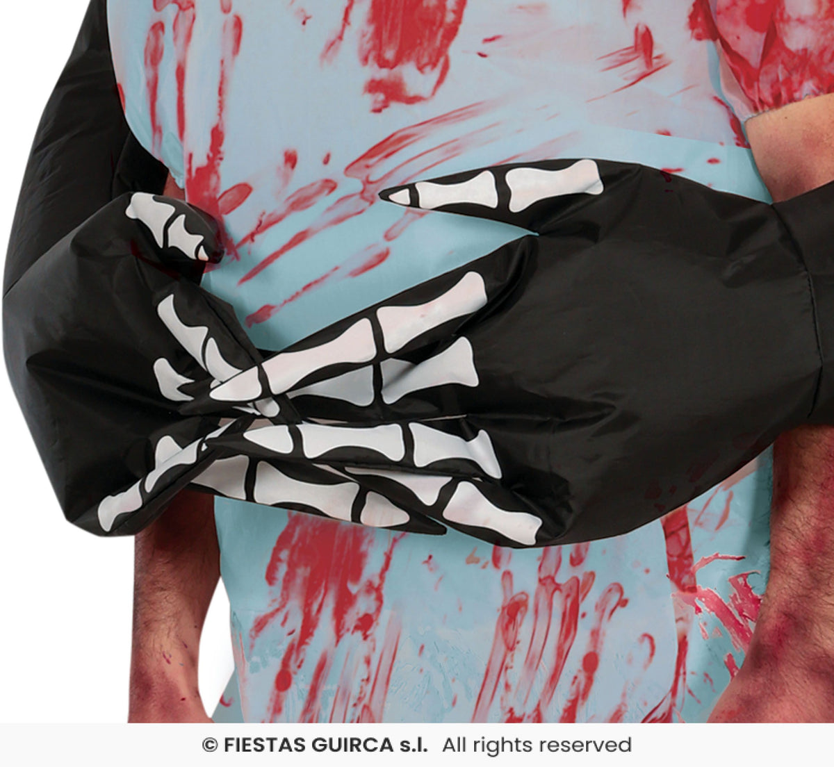 Inflatable Carrying Death Adult Costume