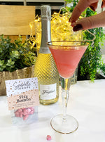 Sparkle Drops Fizz Bombs Raspberry Stars 20g