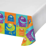 Fun Monsters Plastic Table Cover - Each