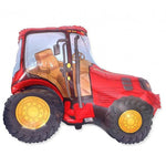 Red Farm Tractor 29" Foil Shaped Balloon