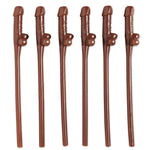 Willy Sipping Straws Afro - 6pk