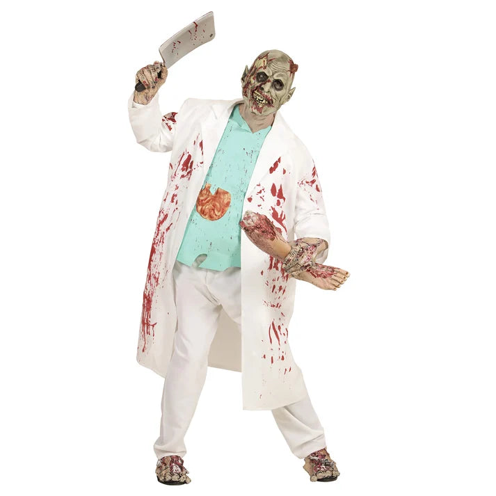 Halloween Adult Laboratory Zombie Full Head Mask