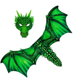 Green Dragon Kit (Wings, Mask)