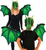 Green Dragon Kit (Wings, Mask)