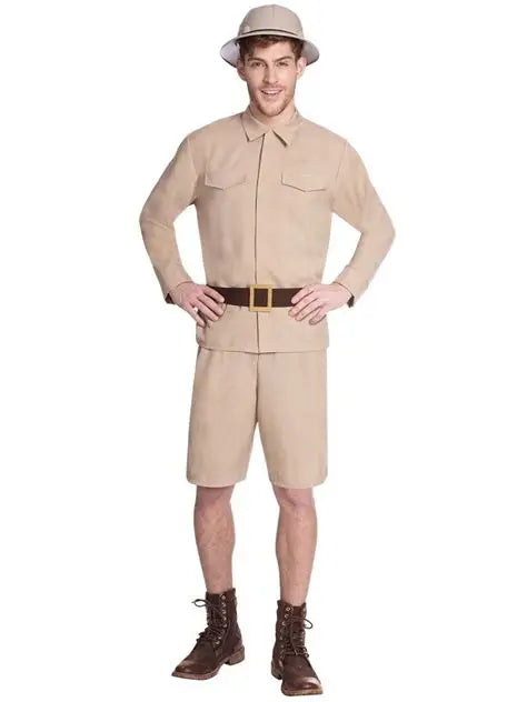 Adults Safari Man Costume