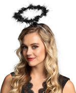 Black Halo on Headband