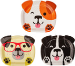 Dog Shaped Party Paper Dinner Plates - 8pk