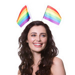 Rainbow Flags on Headband - Headbopper