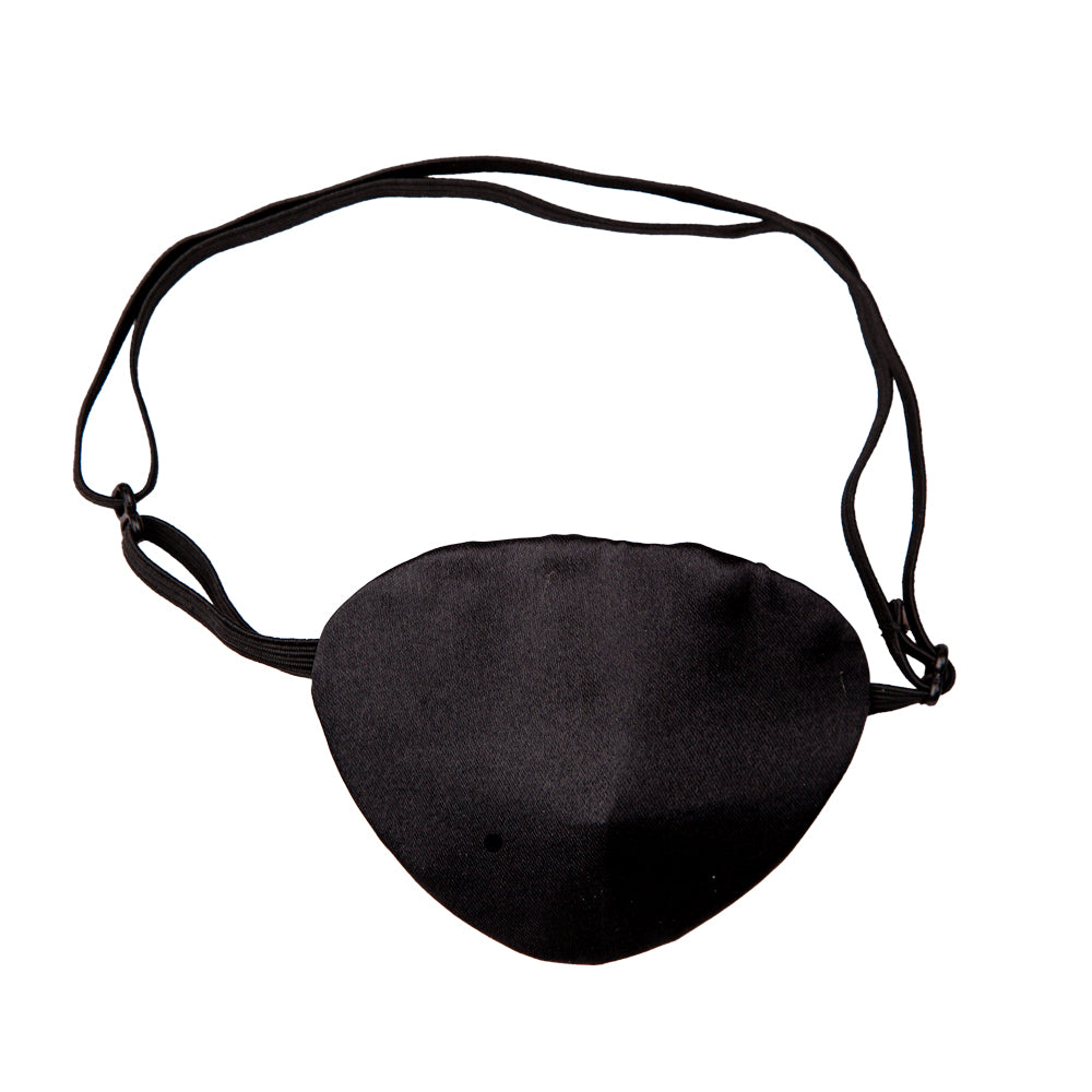 Black Satin Eye Patch