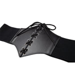 Gothic Corset Belt - Black