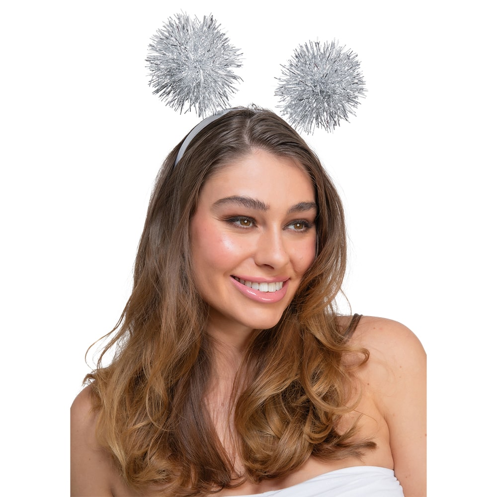 Silver Tinsel Head Boppers