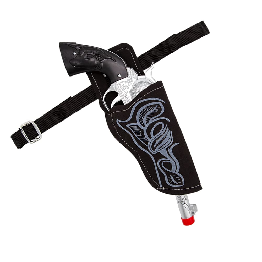Cowboy Gun & Holster - Black