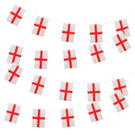 England Bunting -10m / 20 Flags 31x20cm