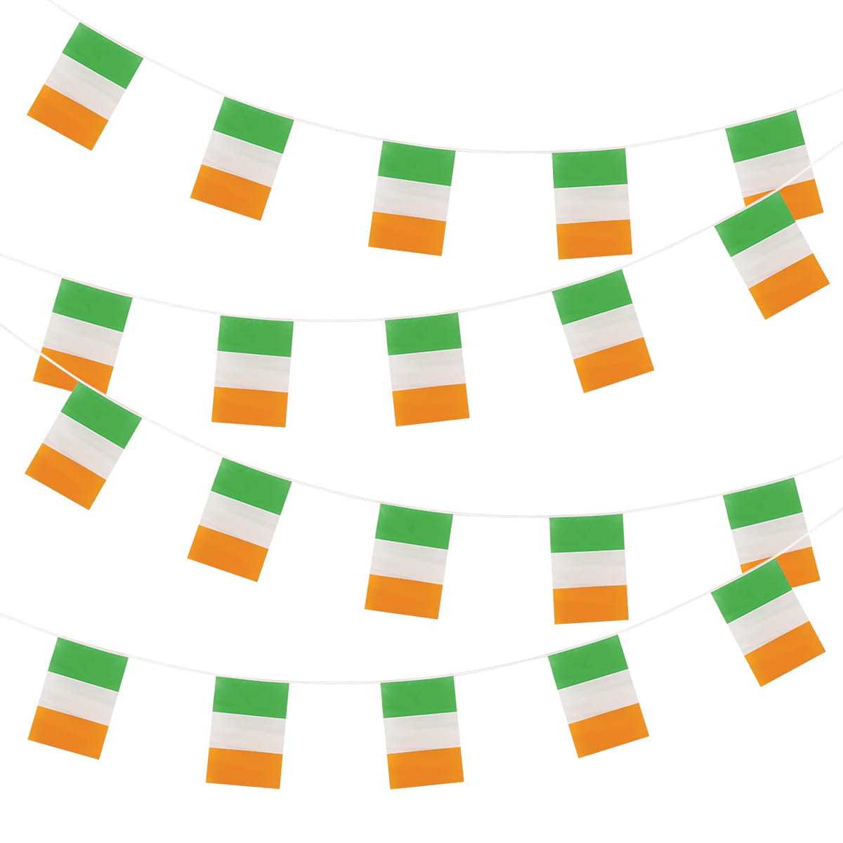 Rep Ireland Bunting -10m / 20 Flags