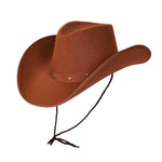 Texan Brown Stud Hat