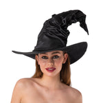 Black Crooked Witches Hat