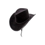 Texan - Black Suede /Stars