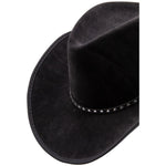 Texan - Black Suede /Stars