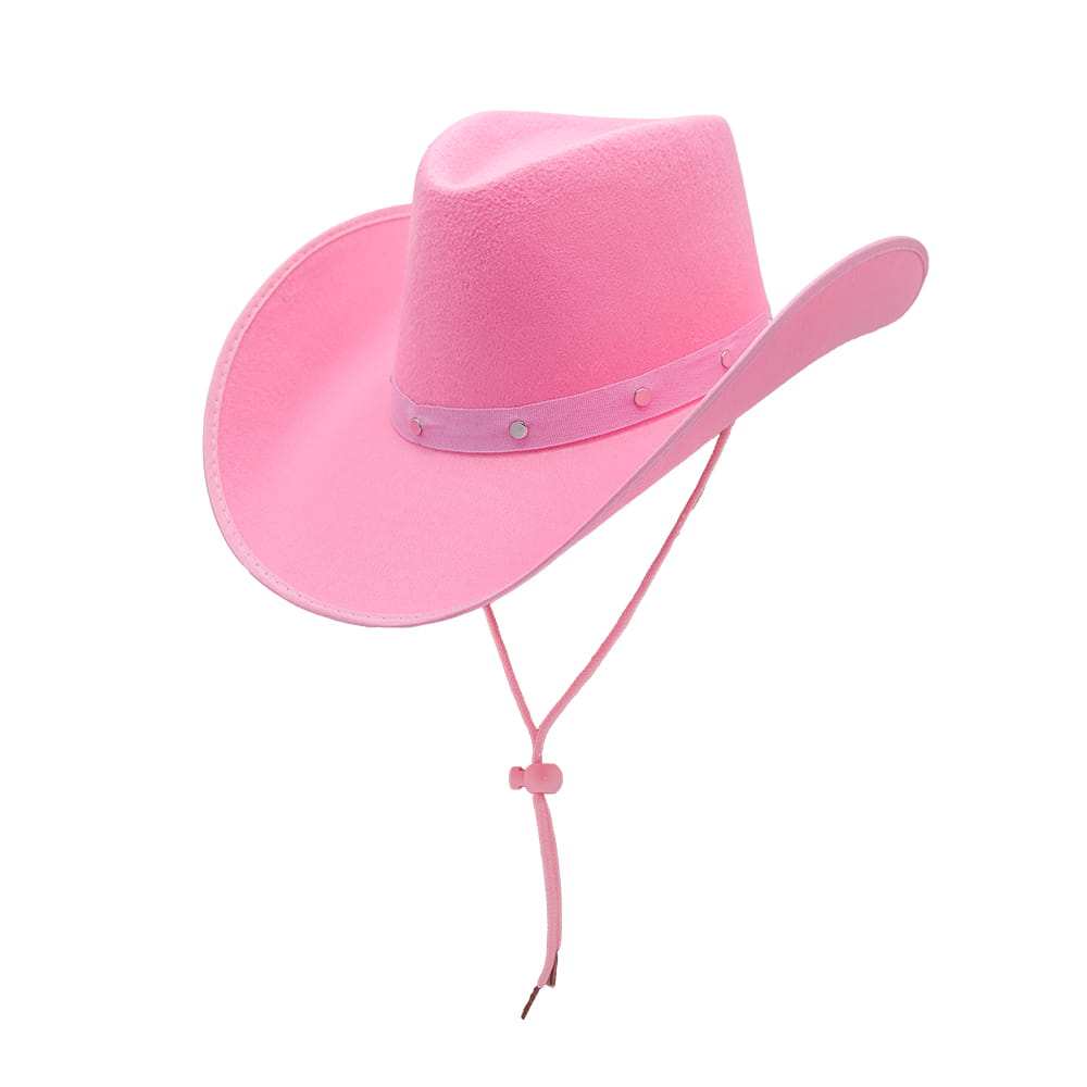 Texan Baby Pink Stud Hat