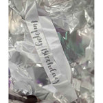 Black Diamante Happy Birthday Sash