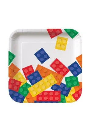 Block Party Paper Plates 7in - 8pk