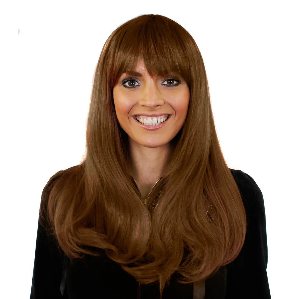 Brown Heat and Style Wig