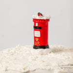 Post Box Resin Cake Topper