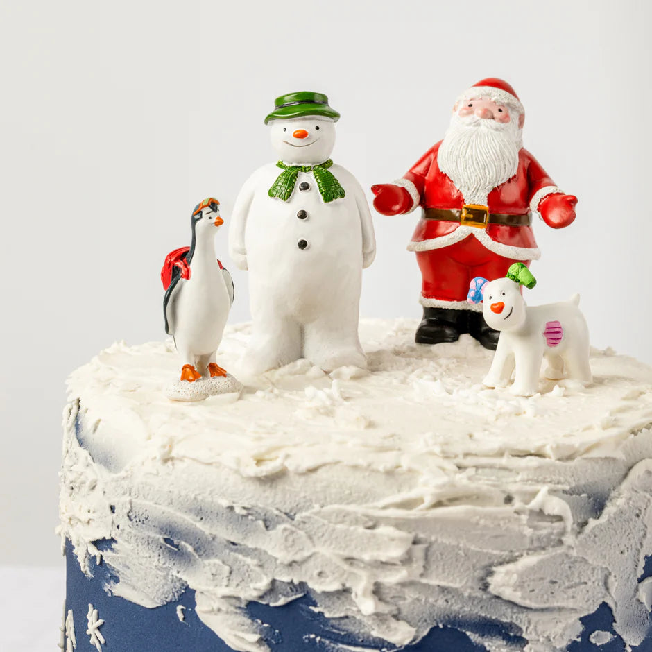 The Snowman™ and The Snowdog Luxury Resin Cake Decoration Set