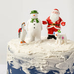 The Snowman™ and The Snowdog Luxury Resin Cake Decoration Set